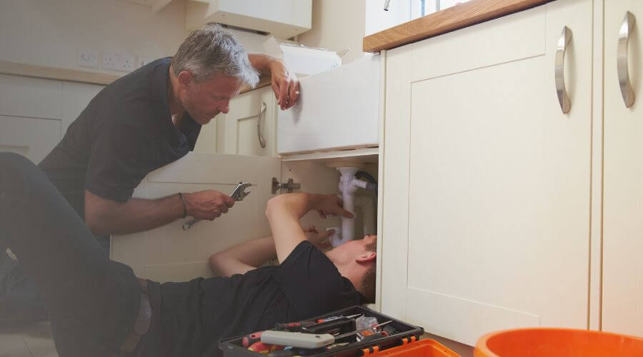 Professional burst pipe repair services in Rewey, WI